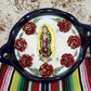 "Virgencita De Guadalupe" - Molcajete Salsero Bowl or Cazuelita - ( PRE-ORDER)